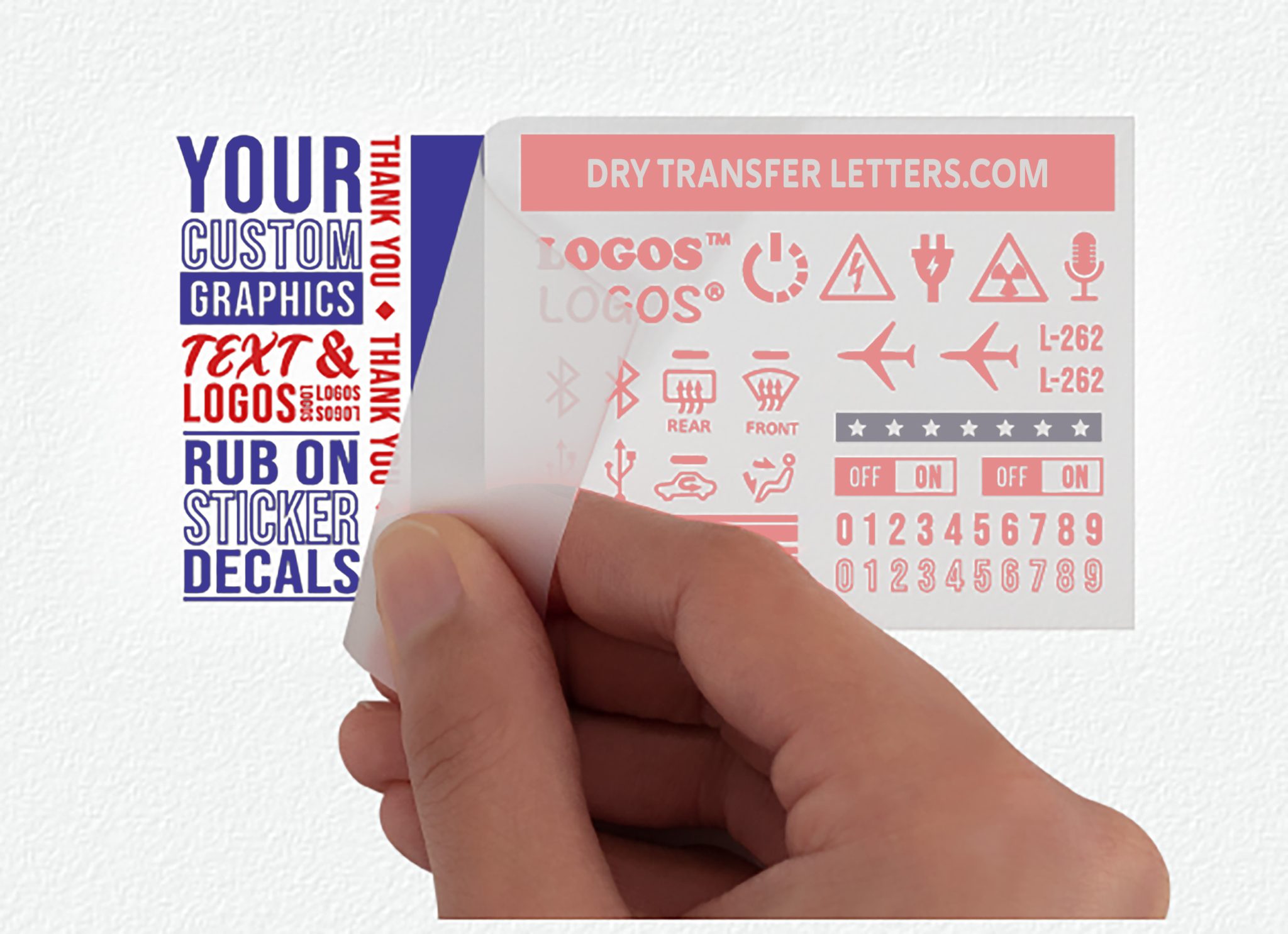 Dry Transfer Stickers DTL Dry Transfer Letters – Professional Rub‑On Lettering Solutions
