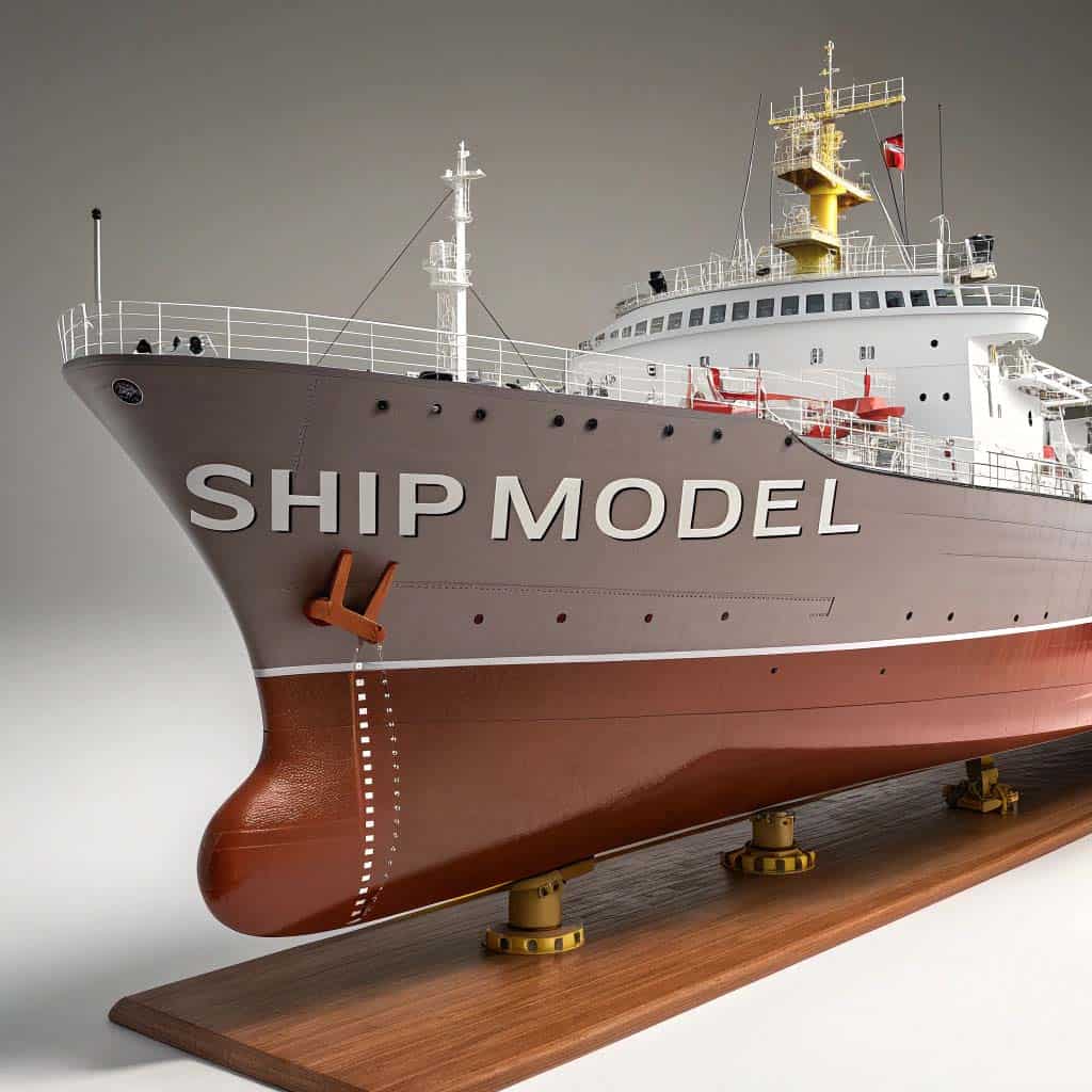 custom model decal and a ship